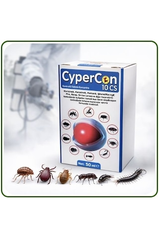 Cypercon 10 Cs Kokusuz Haşere İlacı 5 Litre
