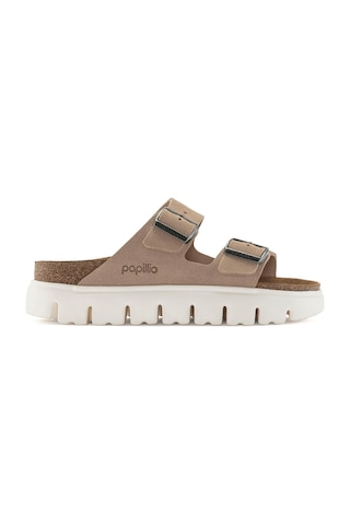 Birkenstock Arizona Chunky Vl Kadın Terlik Koyu Bej