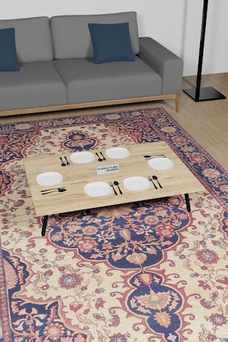 Katlanır Yer Sofrası Hamur Açma Masası Atlantik Çam 60 x 90