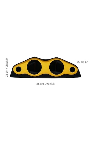 Universal Sarı Renkli Kapaklı Pandizot 20 Cm