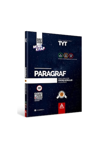 TYT Paragraf Konularına Ve Zorluk Seviyelerine Göre Çıkmış Sorular - A Yayınları