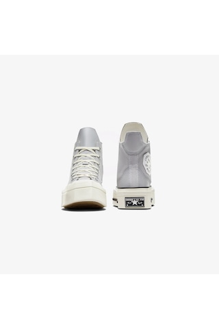 Converse Chuck 70 De Luxe Squared Unisex Gri Platform Sneaker