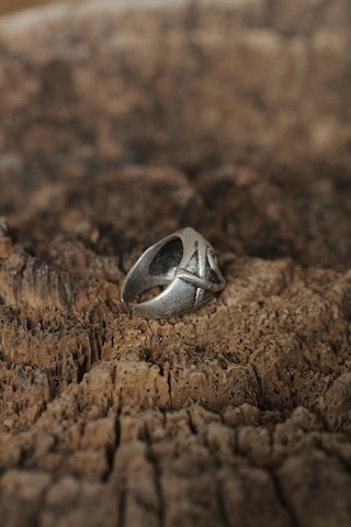 Ayarlanabilir Kuru Kafa Tasarımlı Erkek Yüzük - Tj-ey384 Çok Renkli