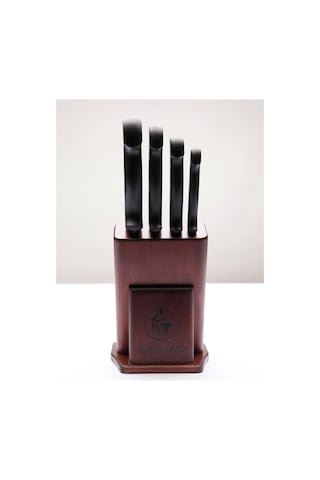 Sürdövbisa 61050 4'lü Plastik Perçinli Sap Mutfak Seti Çok Renkli