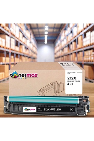 Hp 212x W2120x Siyah Uyumlu Toner - Çipli / Color Laserjet Enterprise M554 / M555 / Mfp M578