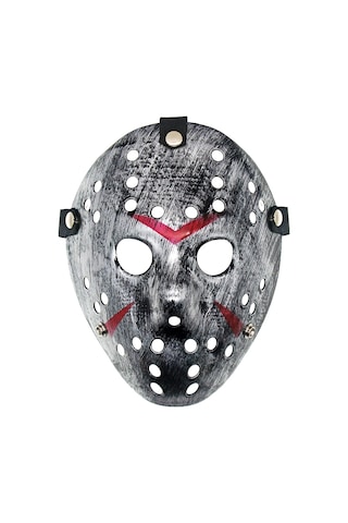 Jason Maskesi Hannibal Maskesi Metal Gümüş Renk 20x25 Cm 0  -  99 67187692