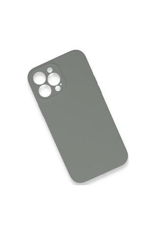 Newface Apple   Uyumlu  iPhone 13 Pro Max Kılıf Lansman Legant Silikon - Gri
