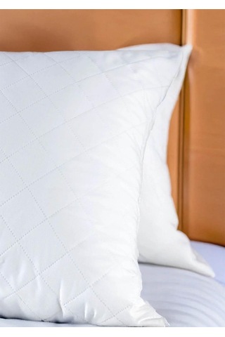 Mikro Kapitone Silikon Yastık 50x70 Cm 800 Gram Beyaz