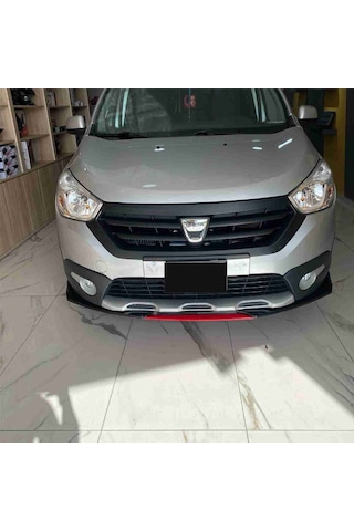 Dacia Dokker Lip 4 Parça Kırmızı / Tampon Eki