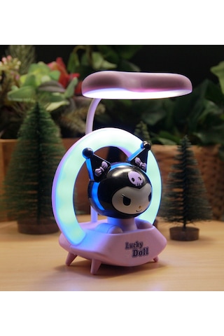 Siyah Kuromi Gece Lambası Şarjlı