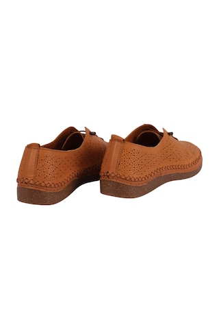 Napa Shoes Kadın Hakiki Deri Konforlu Nefes Alan Esnek Tabanlı Ayakkabı Napa-8208l Taba