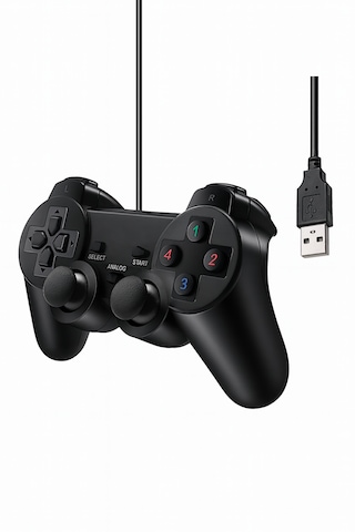Yüksek Kaliteli Joystick Kablolu Oyun Kolu Pc Uyumlu