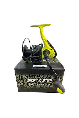 Effe Raptor Rp 6000 6+1 Olta Makinesi Sarı Siyah