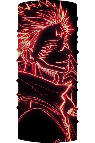 Bebo Store Extreme Outdoor Spor , Motorcu Ve Bisiklet Kullananlara Özel Desenli Buff Boyunluk Bandana Balaklava Anime-200 Baskılı