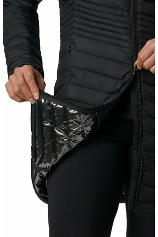 Columbia Powder Lite Mid Jacket Kadın Mont - 011 Siyah