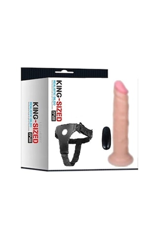 Hızlı Express Xise Jack 19 CM Belden Bağlamalı Titreşimli Anal Vibratör Dildo