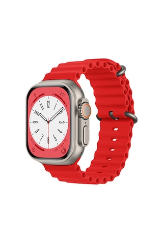Fitcase Apple Uyumlu Watch 38/40/41 Mm Ocean Silikon Kordon