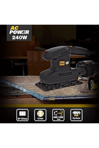 Cat Dx45 240watt Profesyonel Devir Ayarlı Titreşimli Zımpara