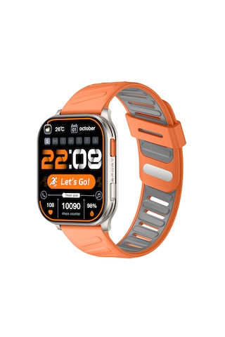 Bix TSW4 2.04" 47 MM Ultra İnce Bluetooth Aramalı Akıllı Saat (Distribütör Garantili)