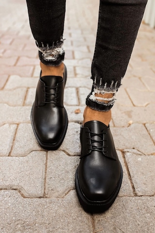 Chekich Ch001 - Fst Classic Lace Erkek Ayakkabı Sıyah Çok Renkli