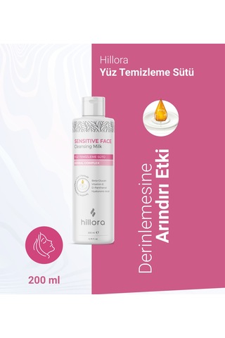 Hillora Yüz Temizleme Sütü
