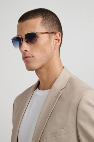 1225/s 0nr84 55-20-145 David Beckham Unisex Güneş Gözlüğü Altın