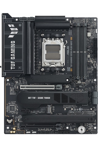 Asus Tuf Gaming X870e-plus Wifi7 Ddr5 8000mhz Oc M.2 Hdmı/usb-c Pcıe 5.0 Am5 Atx Anakart