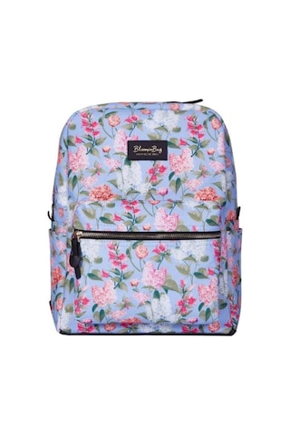 Bloominbag Spring Spirit 13-14 İnç Laptop / Macbook Sırt Çantası Mavi - Pembe