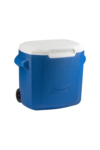 Coleman Pasif Soğutma Kutusu 16 Qt/28qt Performance Wheeled Cooler, Thermobox 15/26 L Kapasite, Tekerlekli Mobil Buz Ku Çok Renkli