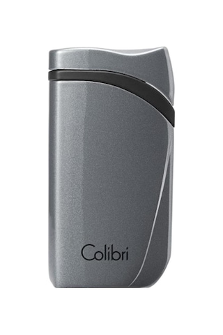 Colibri Falcon Tek Torch Pürmüz Metalik Gri Puro Çakmağı
