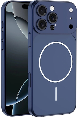 Apple Uyumlu iPhone 14 Pro Kılıf Zore M-safe Şarj Özellikli Kamera Korumalı Spark Kapak