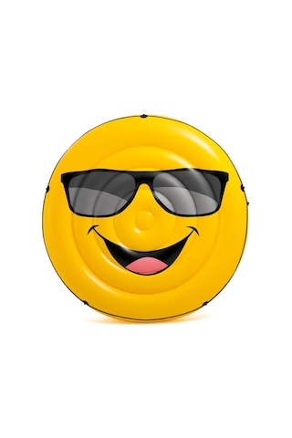 İntex Gülen Adam Smile Ada Şişme Yatak 17327cm Çok Renkli