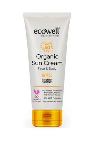 Ecowell Organik Güneş Kremi Spf 50 110 G Ecowell Organik Güneş Kremi Spf 50 110 G