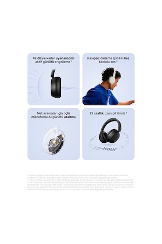 Xiaomi Redmi Neo Bluetooth 5.4 Kulaküstü Kulaklık