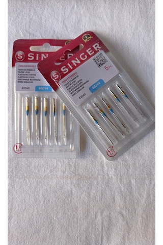 Singer 2 Peket 14 Numara Dikiş Makinesi İğnesi (Standart Dikiş)