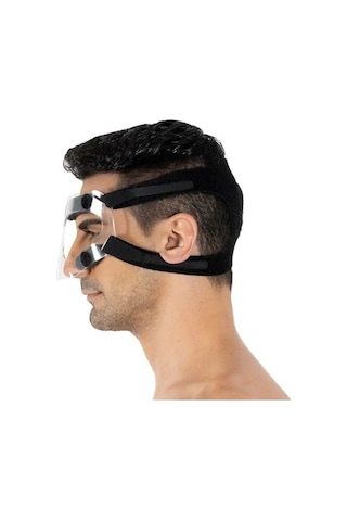 Burun Koruyucu Maske Plus Erkek Kadın W1041 Siyah