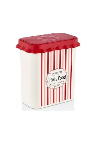 Çizgili Erzak Kabı 17 L Çok Renkli