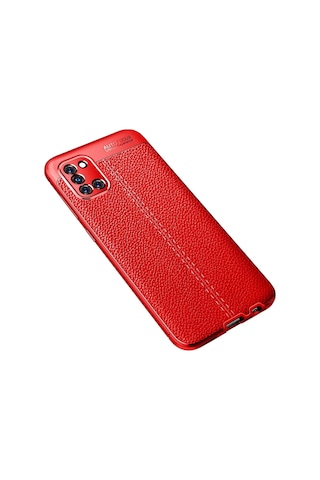 Newface Samsung Galaxy Uyumlu A31 Kılıf Auto Focus Kapak Semeglbl - 29 - Kırmızı