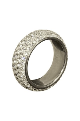 Göz Kamaştıran Parlak Pırlanta Görünümlü Taşlı Şık Özel Günler 316l Çelik Yüzük 21 Ölçü Beyaz