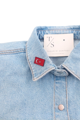 Rozet Çanta Şapka Takı Aksesuar Türk Bayrağı Ay Yıldız Sancak