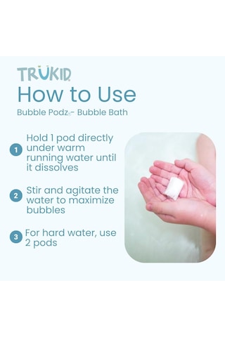 Trukid Bubble Podz Vanilya Kokulu Banyo Köpüğü - 10 Adet Diğer
