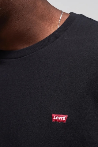 Levi's Erkek Arma Logo Bisiklet Yaka Siyah Basic T-shirt- 56605-0075-76-77 Siyah