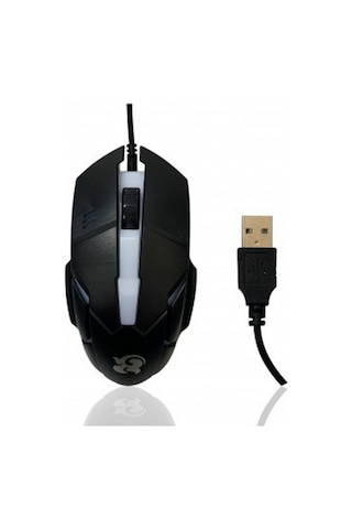Platoon PL-1620 Usb 2400 DPI RGB Işıklı Gaming Oyuncu Mouse