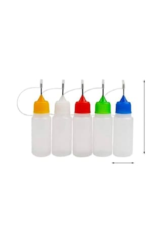 Damlalık, Aplikatör Hassas Damlalık, Çizikleri Onarmak, Yapıştırıcı, Sanat Ve Hobi İşleri-20mlx5