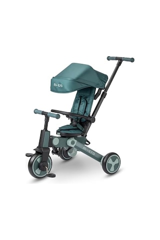 Micro 4in1 Katlanabilir Bisiklet Matcha, 6 Aydan 6 Yaşa Kadar, 360 Dönebilen Koltuk, Ebeveyn Kontrol, Akıllı Kilitleme Freni Ve Yıkama Koltuğu Açık Mavi