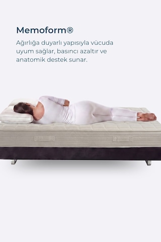Roma Ultra Ortopedik Yatak Memory Foam Anti-stress Ve Serin Uyku Teknolojisi Made İn Italy