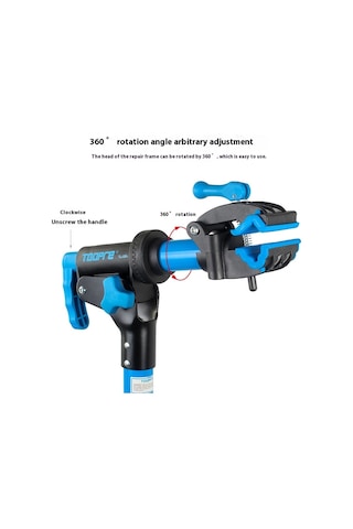 Toopre Tl-06l Katlanabilir Alüminyum Bisiklet Bakım Standı Mavi