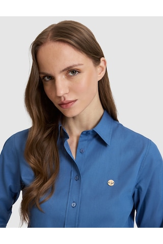 Pierre Cardin Kadın Açık İndigo Gömlek Desenli 50328627-vr073