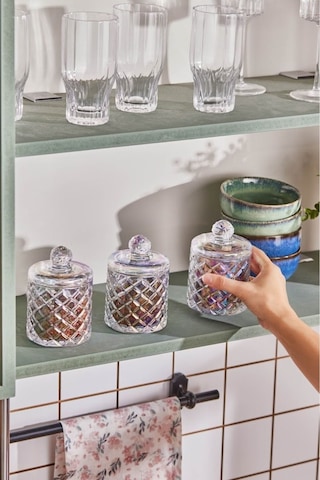 Karaca  Robby Lüsterli 3'lü Petek Desen Baharat Takımı 350 Ml