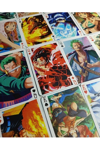 Anime One Piece Iskambil Kartı - Poker Kartı